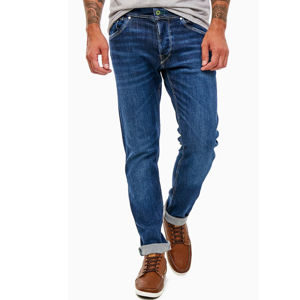 Pepe Jeans pánské tmavě modré džíny Spike - 36/34 (0E9)